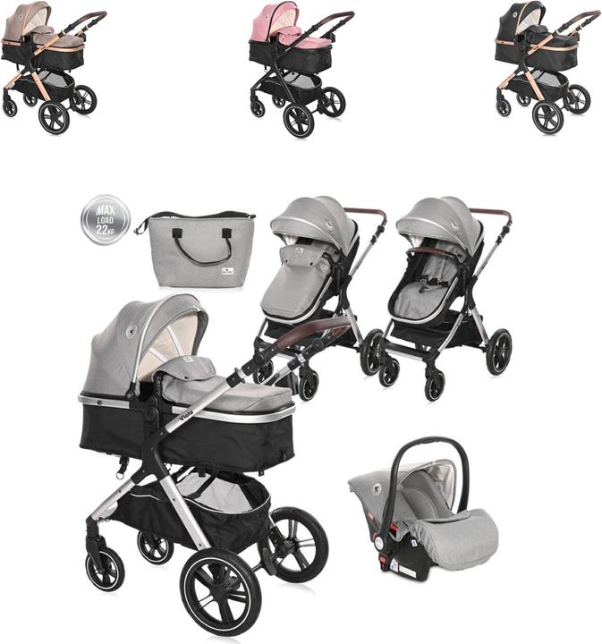 Produktbild Lorelli Kombikinderwagen Viola 3 in 1
