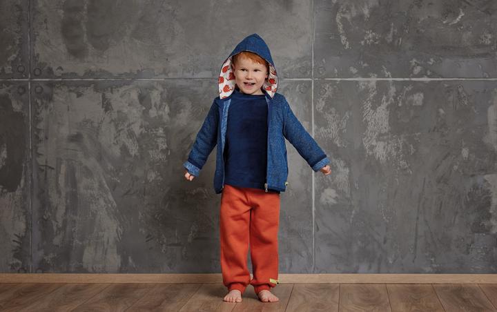 Actual product image loud + proud Jacket Wool Fleece Ultramarine (62)