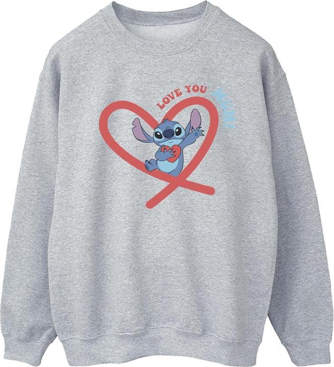 Disney Lilo & Stitch Love You Mum Sweatshirt (L)