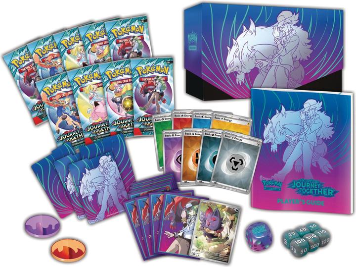 Produktbild Pokémon PKM: Scarlet & Violet - Set 08 - Elite Trainer Box (Englisch, Elite / Top Trainer Box)