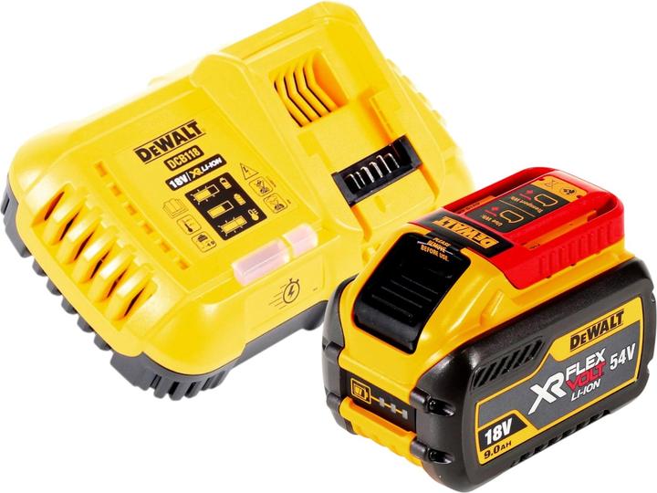Produktbild DeWalt DCS 578 X1T Akku Kreissäge 54V XR FlexVolt 190 mm Brushless + 1x Akku 9,0 Ah + Ladegerät +