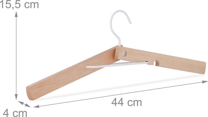Actual product image Relaxdays 5x coat hanger (5 x)