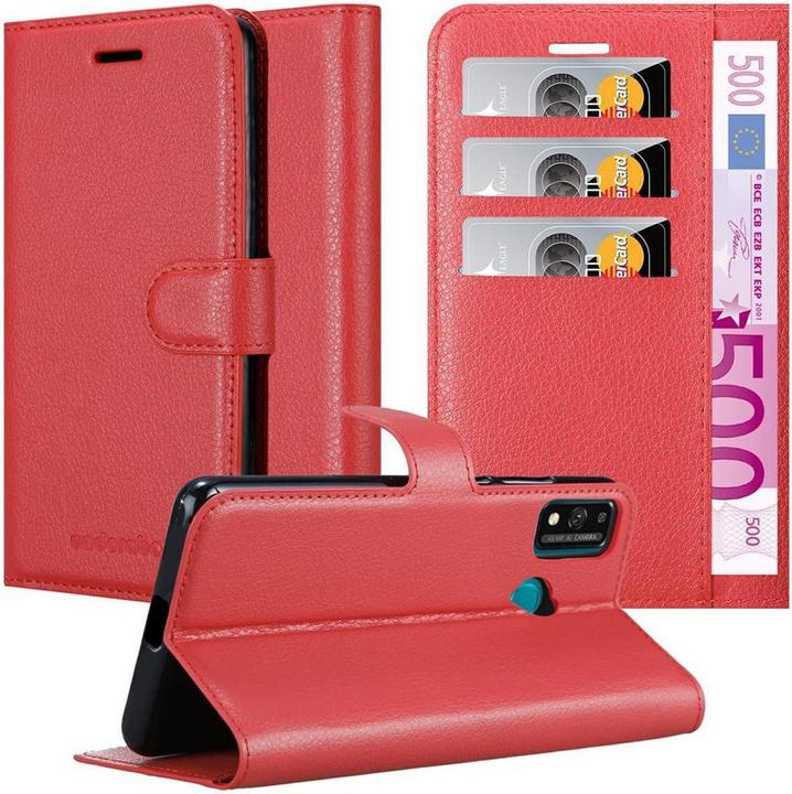 Actual product image Cadorabo Book with stand function cover (Honor 9X Lite)