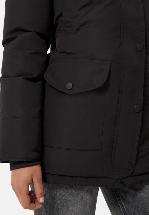 Image du produit Cash-Mere Parka en duvet Manteau avec capuche et doublure en cachemire (L)