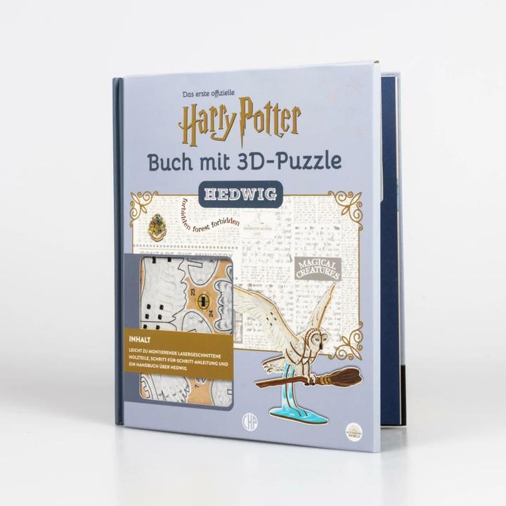 Immagine prodotto Harry Potter - Hedwig - Das offizielle Buch mit 3D-Puzzle Fan-Art (Tedesco, Jody, Revenson, 2023)
