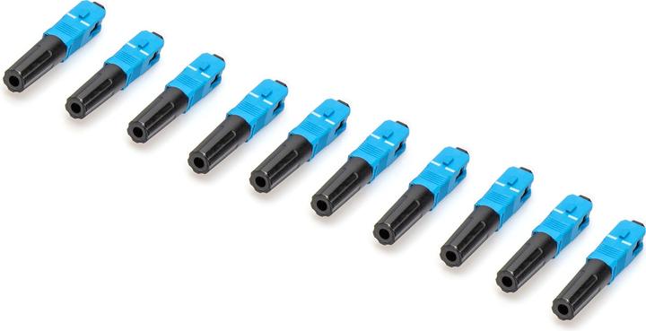 Actual product image Digitus Fibre optic field connector SC/UPC 10pcs Fast Connector (0.06 m)
