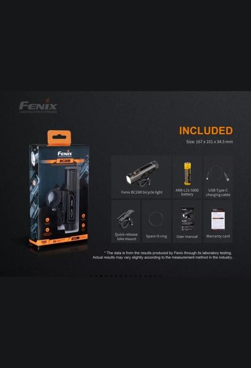 Produktbild Fenix BC26R (1600 lm)