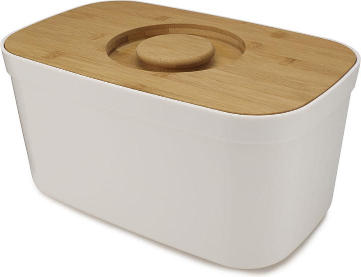 Produktbild Joseph Joseph Brotbox Polypropylen/Bambus, weiss, 37x18x22 cm