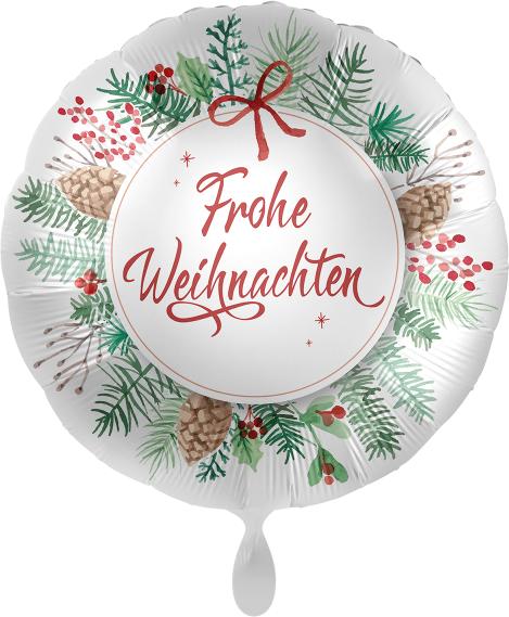 Image du produit Premioloon Ballon Joyeux Noël - 43cm vide (1 x)