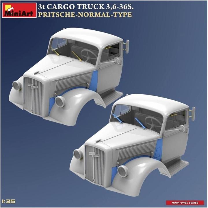 Produktbild 1:35 3t Cargo Truck 3,6-36S Pritschenw.