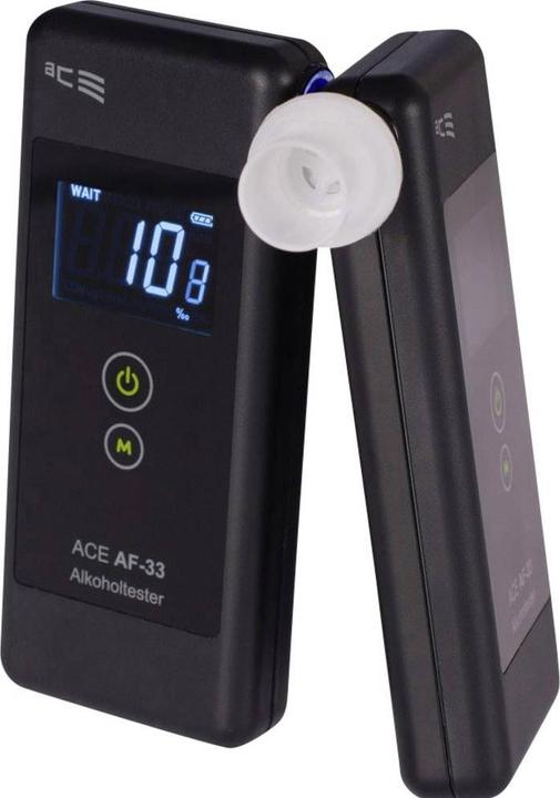 Actual product image Ace Breathalyser AF-33 +25 Mouthpieces