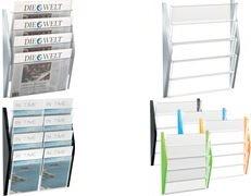 Image du produit Helit Porte-brochures mural (DIN A3 paysage)