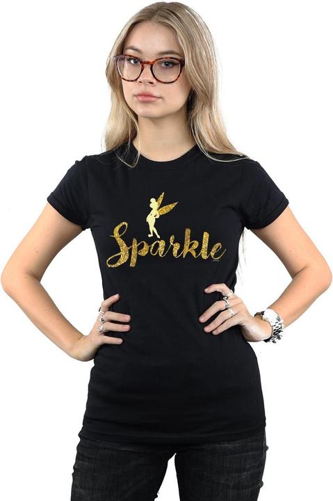 Actual product image Disney Womens/Ladies Princess Tinker Bell Sparkle Time Cotton T-Shirt (L)