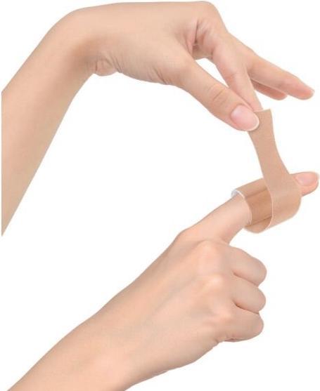 Image du produit Lifemed Finger-Strips "Flexible" 12 x 2 cm couleur chair (10 x)