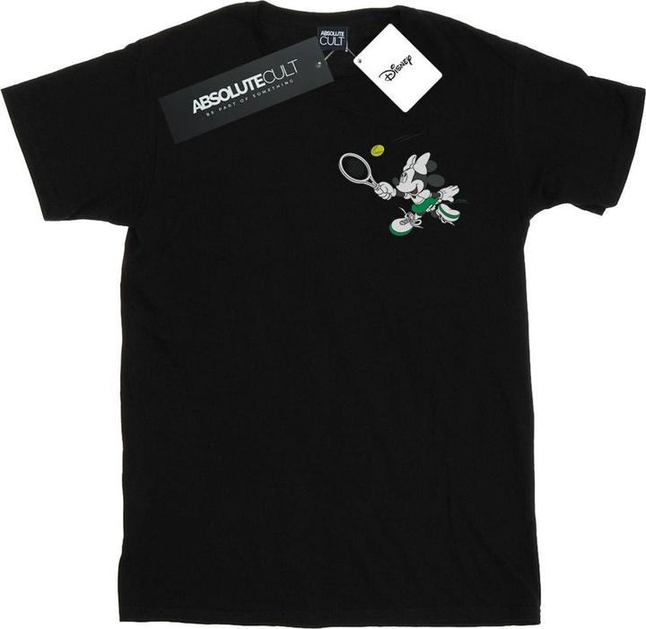 Immagine prodotto Disney Minnie Mouse Tennis Breast Print Maglietta Ampia Donna (XL)
