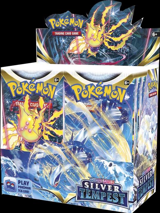 Immagine prodotto Pokémon Silver Tempest (Inglese, Display del booster)