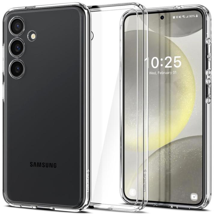 Actual product image Spigen Ultra Hybrid Galaxy S24 FE Case Crystal Clear (Samsung Galaxy S24 FE)