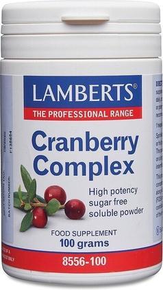 Immagine prodotto Lamberts Complesso di mirtilli rossi in polvere 100g (Lozione corpo)