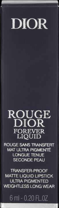 Actual product image Dior Rouge Forever Rouge No 741 (741 Forever Star)