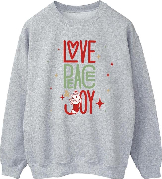 Immagine prodotto Disney The Aristocats Marie Love Peace Joy Felpa Uomo (XL)