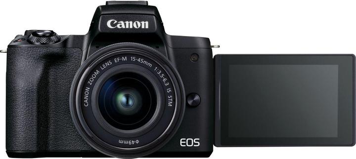 Immagine prodotto Canon EOS M50 Mark II + EF-M 15-45mm f/3.5-6.3 IS STM (15 - 45 mm, 24.10 Mpx, APS-C / DX)