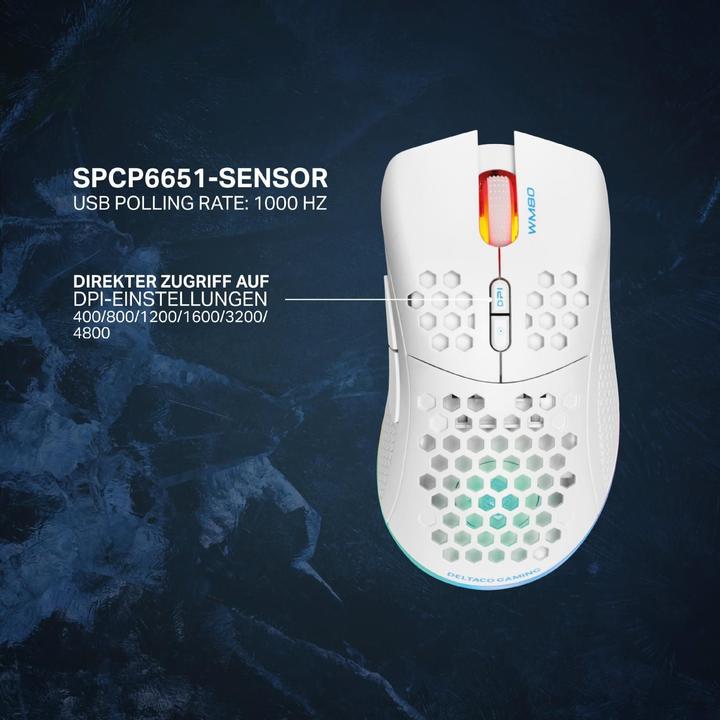 Produktbild Deltaco Gaming DM220 (Kabellos, Kabelgebunden)