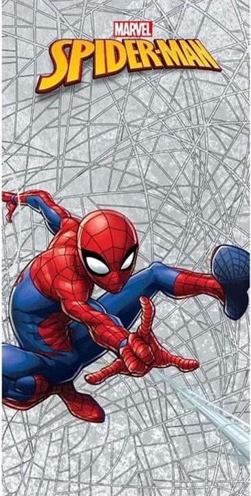 Produktbild Spiderman Badetuch Baumwolle Spinnennetz