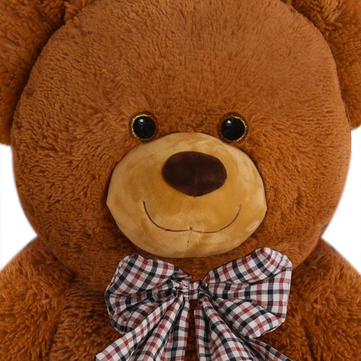 Actual product image Monzana Teddy Bear with Heart Pillow (100 cm)