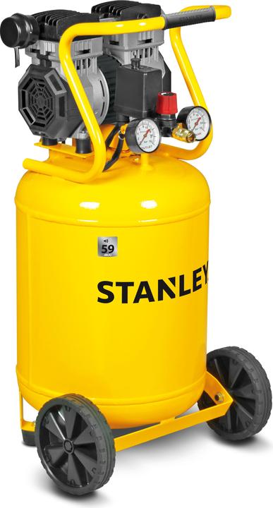 Stanley Silent vertical compressor (8 bar, 50 l)