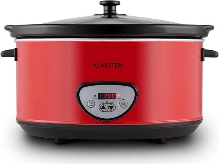 Klarstein Bankett Slow Cooker Schongarer Digital 6,5 Liter