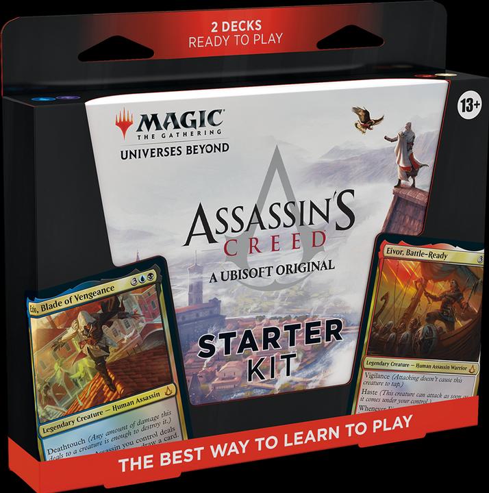 Immagine prodotto Magic the Gathering MTG - Universo Oltre: Assassin's Creed - Starter Kit (Francese, Box per principianti)