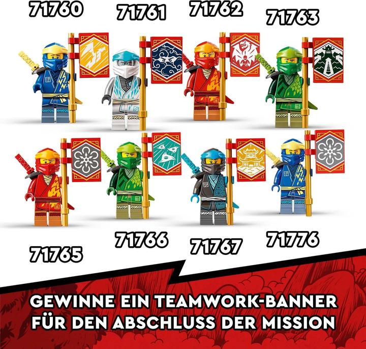 Produktbild LEGO Jays und Nyas Rennwagen EVO (71776, LEGO Ninjago)