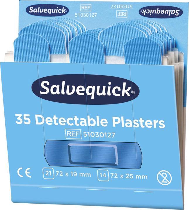 Immagine prodotto Salvequick Strisce di gesso rilevabili (6 x)