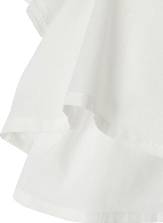 Actual product image Vertbaudet Embroidered girls' flounce blouse (98)