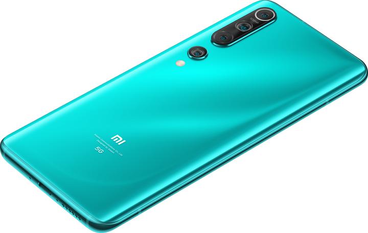 Actual product image Xiaomi Mi 10 (256 GB, Coral Green, 6.67", Single SIM, 108 Mpx, 5G)