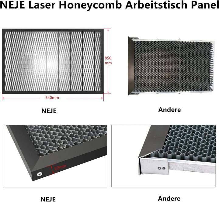 Produktbild Neje Honeycomb Wabentisch