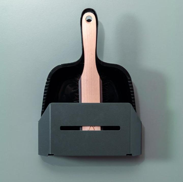 Actual product image Peka Metall Broom and dustpan holder