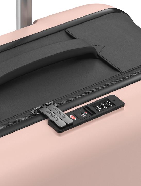 Image du produit Rollink Harde valise / trolley / valise de voyage - Vega 360 - 65 cm - Rose (80 l, M (50 - 90l))