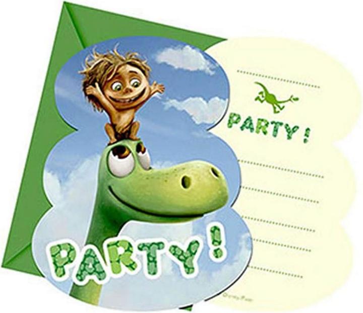 Actual product image Universal Textiles Party Invitations (Pack of 6) (6 pcs.)