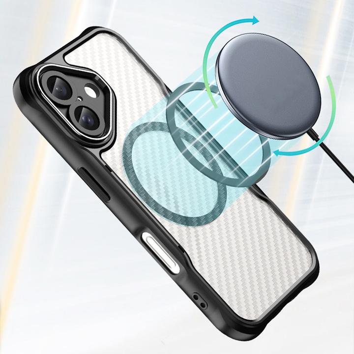 Immagine prodotto OEM Defender Carbon Mag case for iPhone 16 6,1" black (Apple iPhone 16)