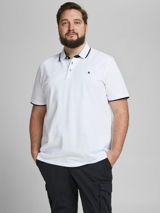 Actual product image Jack & Jones Classic Plus Size Polo Shirt (8XL)