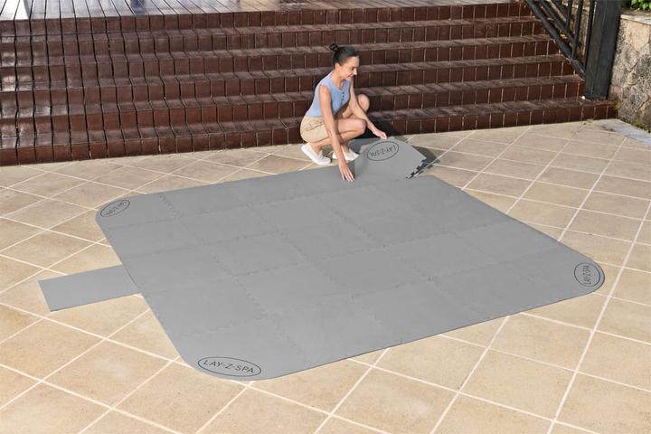Produktbild Bestway Lay-Z-Spa Xtras Bodenschutzfliesen-Set