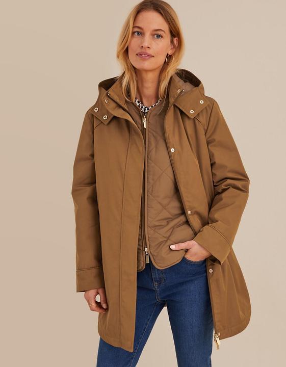 Anne Weyburn Übergangsjacke mit Kapuze & Innengilet