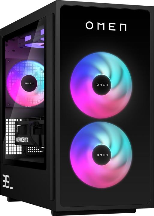 Actual product image HP OMEN GT16-0471ng 35L Gaming Desktop R7-8700G 32GB/1TB SSD RTX 4060 Ti Win11 (AMD Ryzen 7 8700G, 32 GB, 1000 GB, GeForce RTX 4060 Ti)