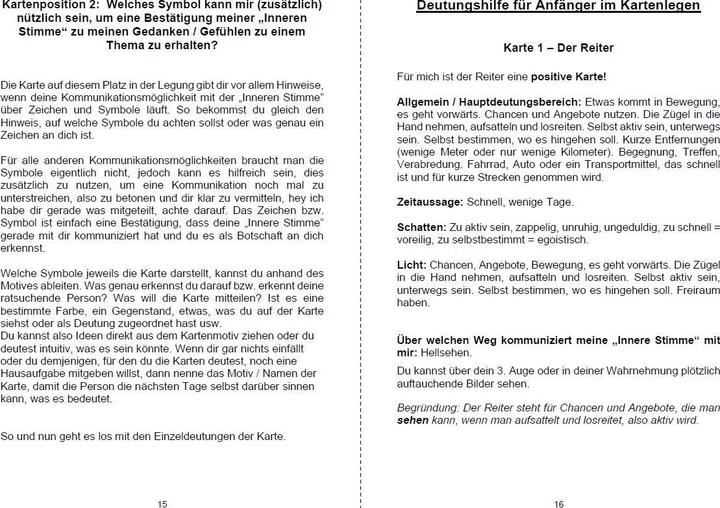 Produktbild Kartenlegen lernen mit 40x LENORMAND POWER Die Weisheit der inneren Stimme (Deutsch, Angelina Schulze, 2020)