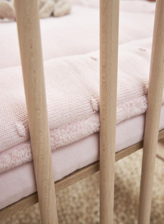 Produktbild Meyco jersey Spannbettlaken boxmatras 75x95 cm soft pink (75 x 95 cm)