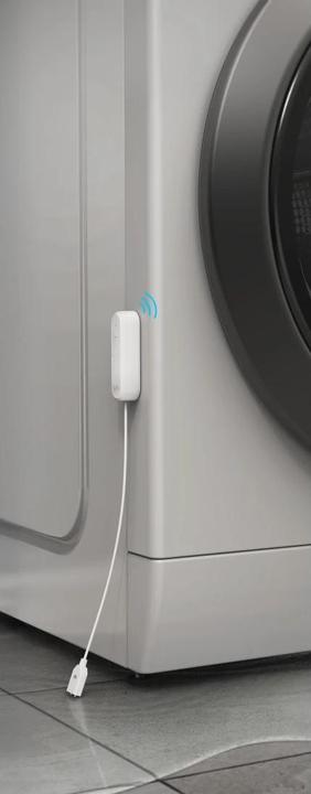 Produktbild Hama Smarter Wassermelder, Zigbee, 80dB, mit Ton und Push-Benachrichtigung