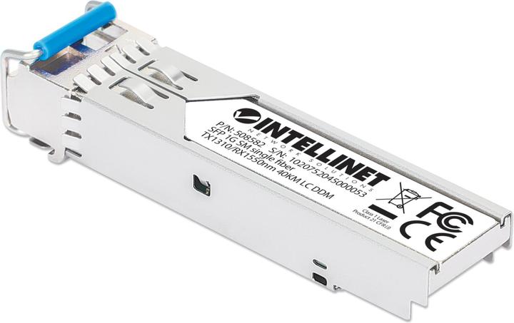 Produktbild Intellinet Gigabit SFP Mini-GBIC Transceiver WDM bidirektional für LWL-Kabel