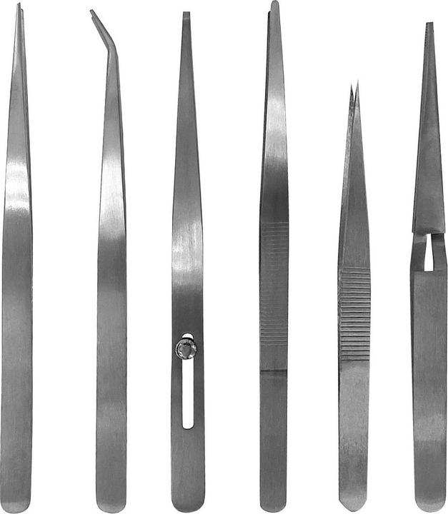 Produktbild Paulimot Modellbau-Pinzetten-Set, 6-teilig