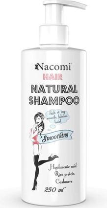 Nacomi Hair Natural Shampoo Smoothing Smoothing And Moisturizing Hair Shampoo 250Ml (250 ml, Flüssiges Shampoo)